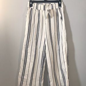 HM Womens Pants Straight Leg High Waist Size 2